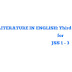 LITERATURE IN ENGLISH: Third term's scheme of work for JSS 1 - 3